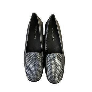 Bellini “Belinda” BNWOT Black Woven Loafers